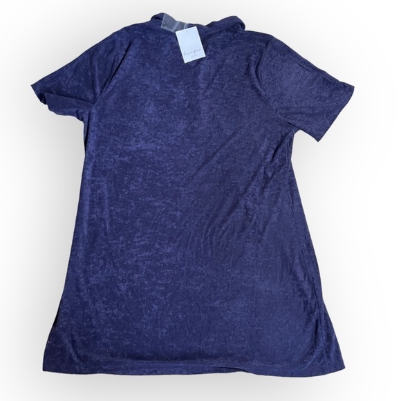 Love, Fire Navy Terry Cloth Dress - Picture 5 of 6